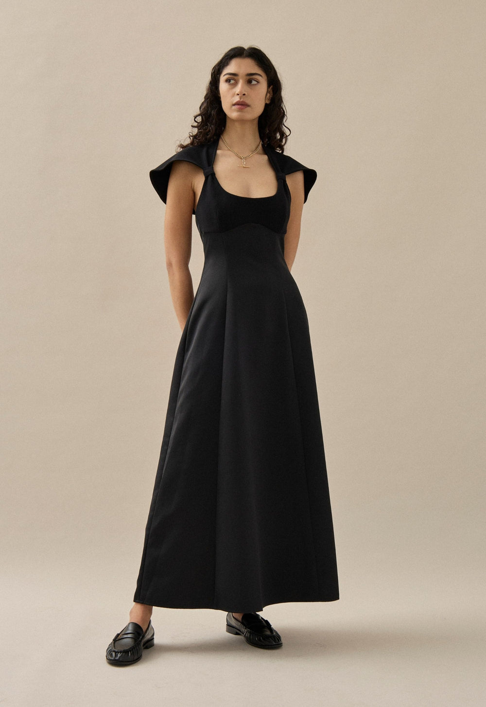 Capelet Dress