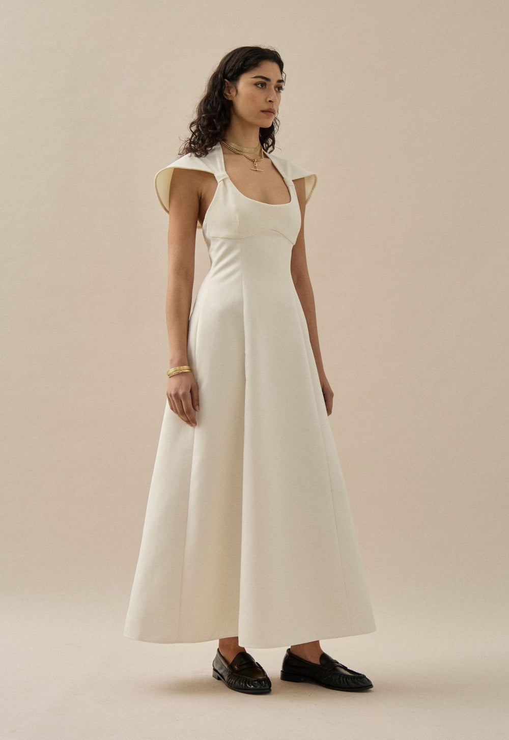 Capelet Dress