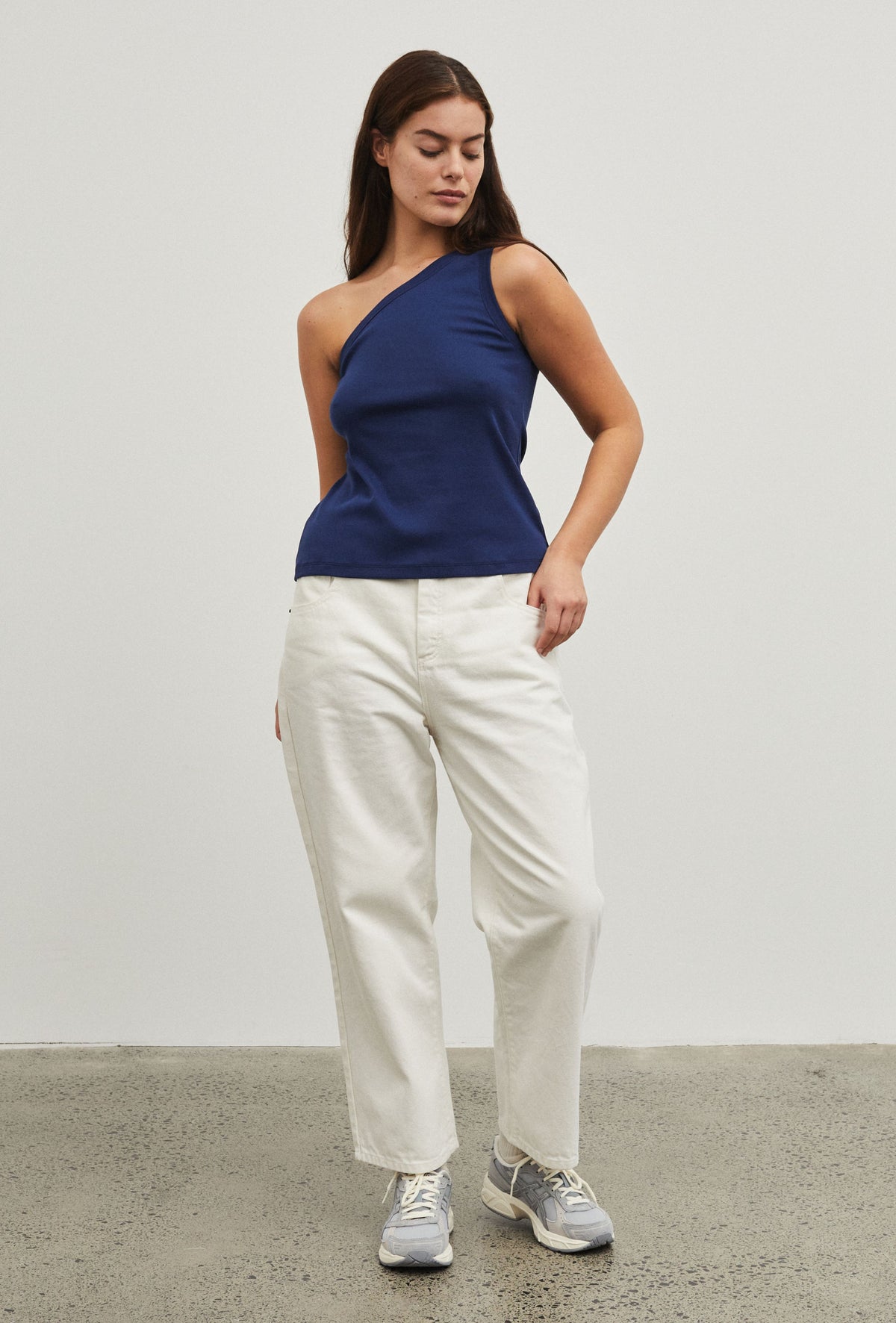 One Shoulder Singlet