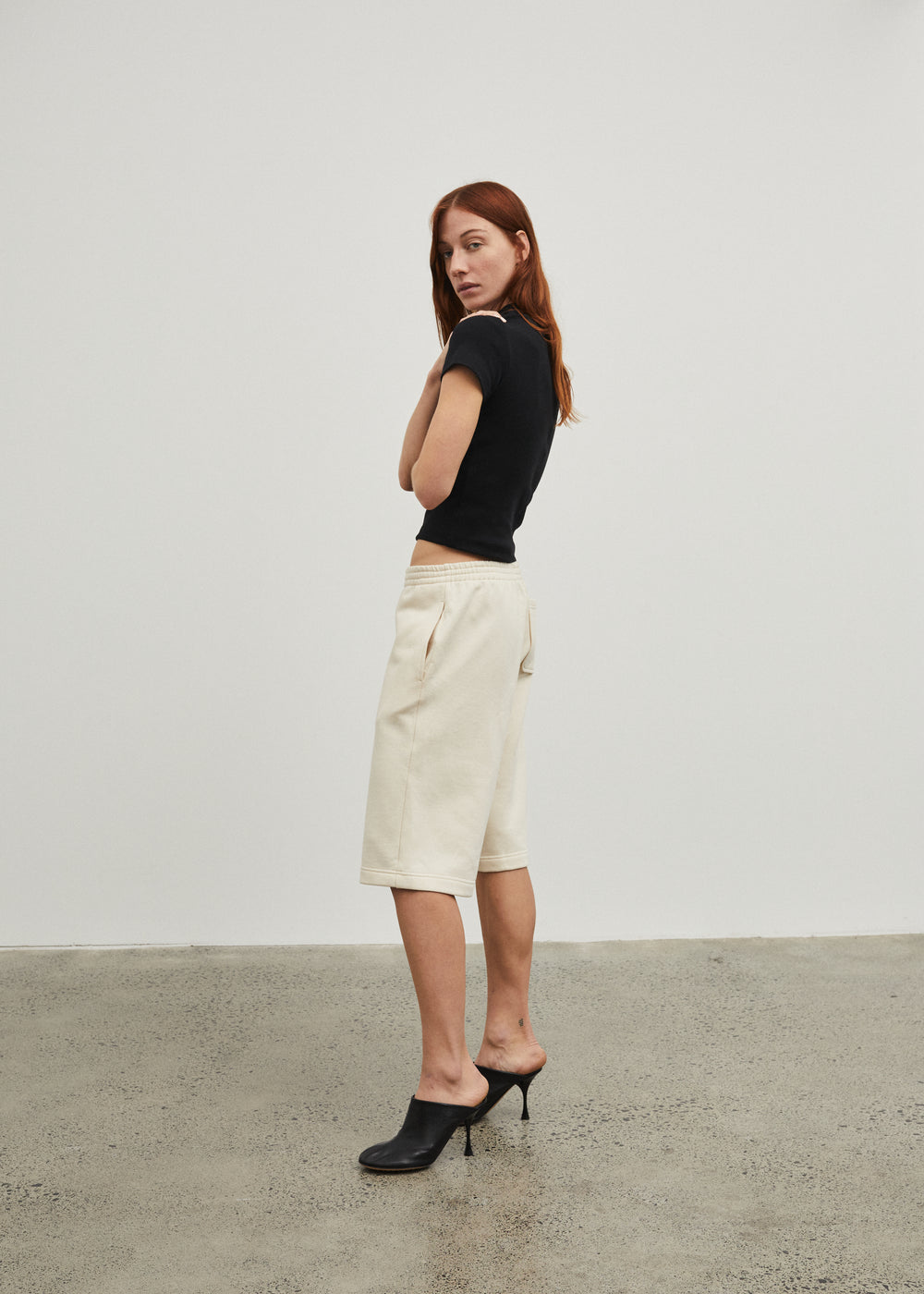 Longline Track Shorts