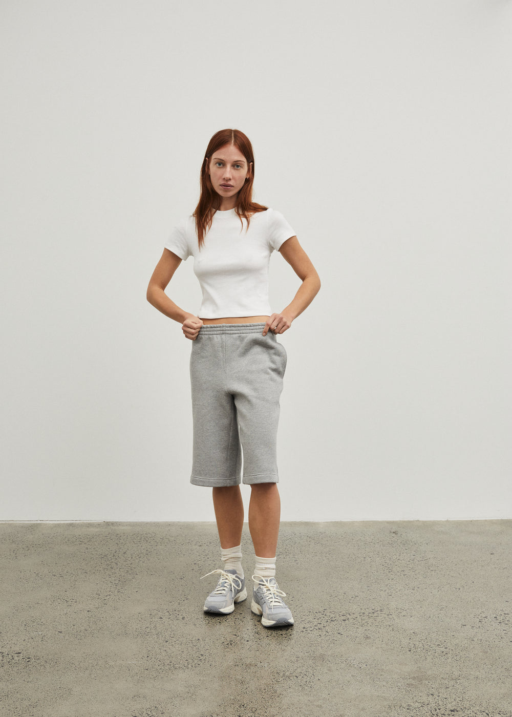 Longline Track Shorts