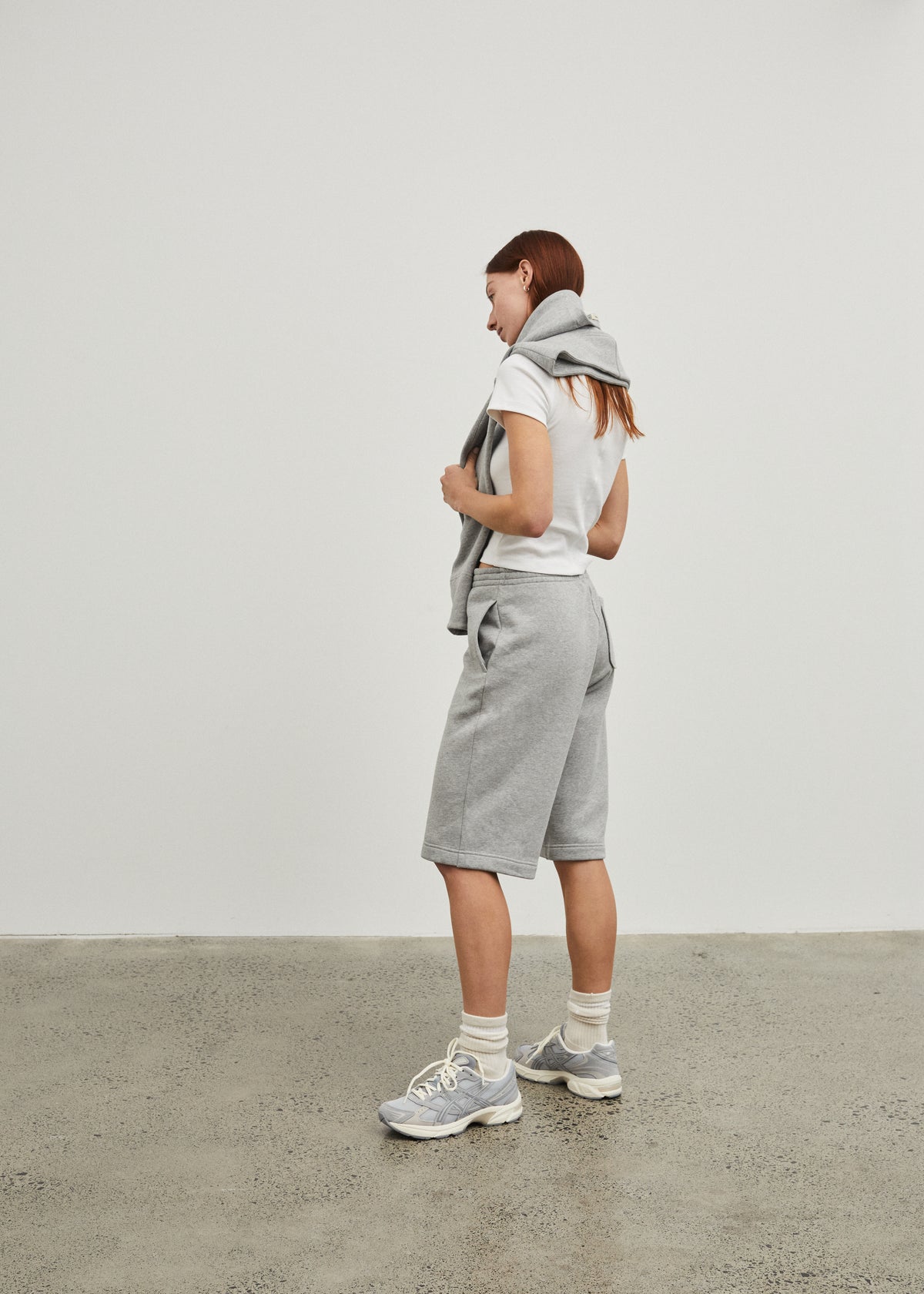 Longline Track Shorts