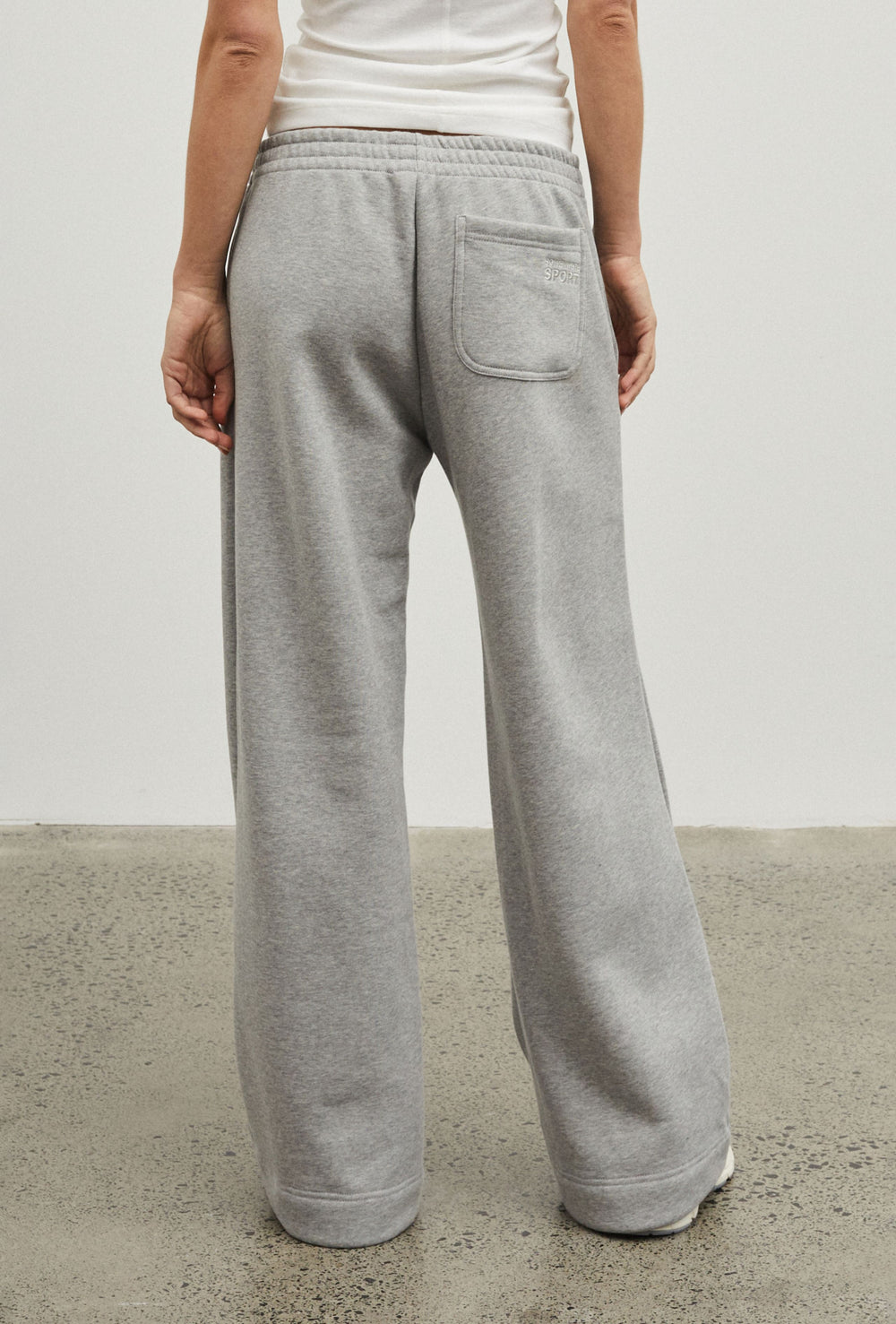 Wide Leg Track Pant