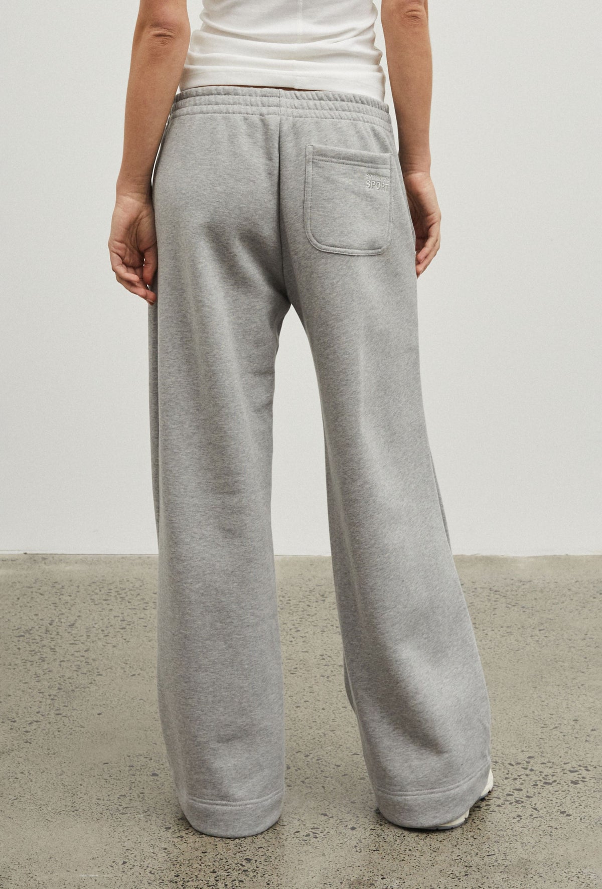 Wide Leg Track Pant