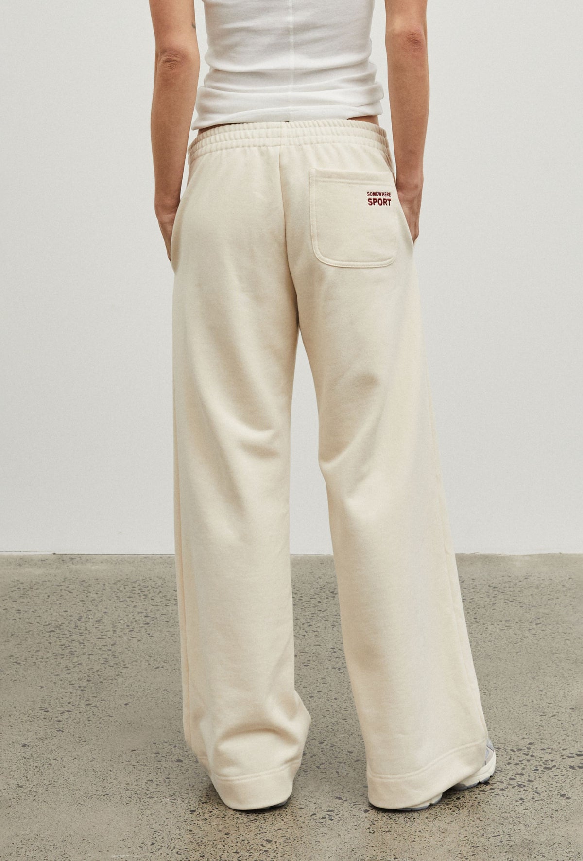 Wide Leg Track Pant