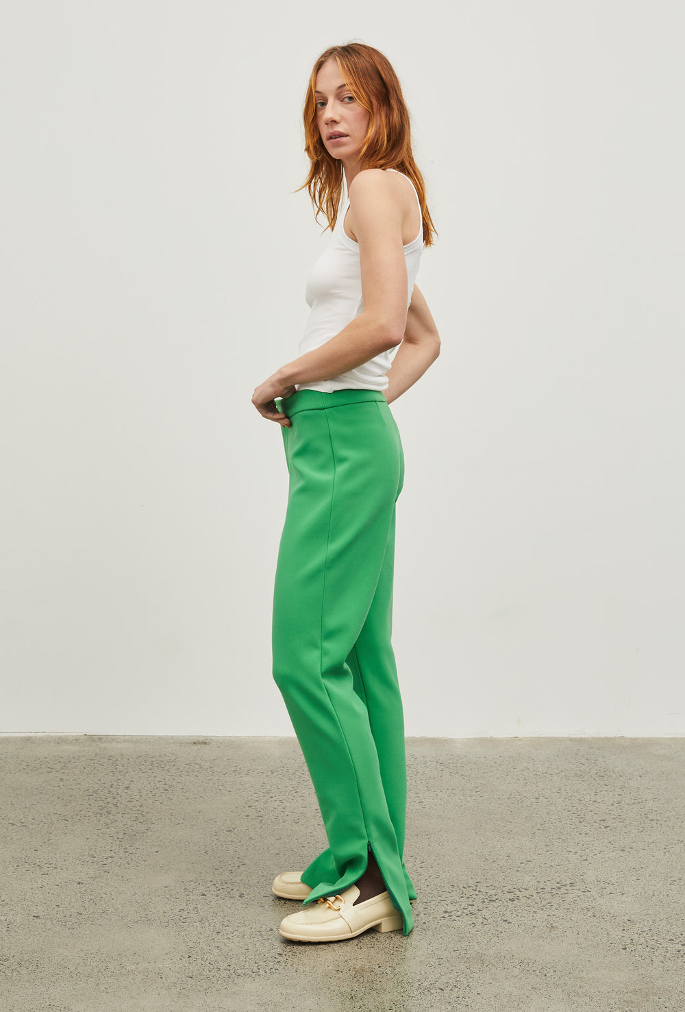 Power to You Pant Green
