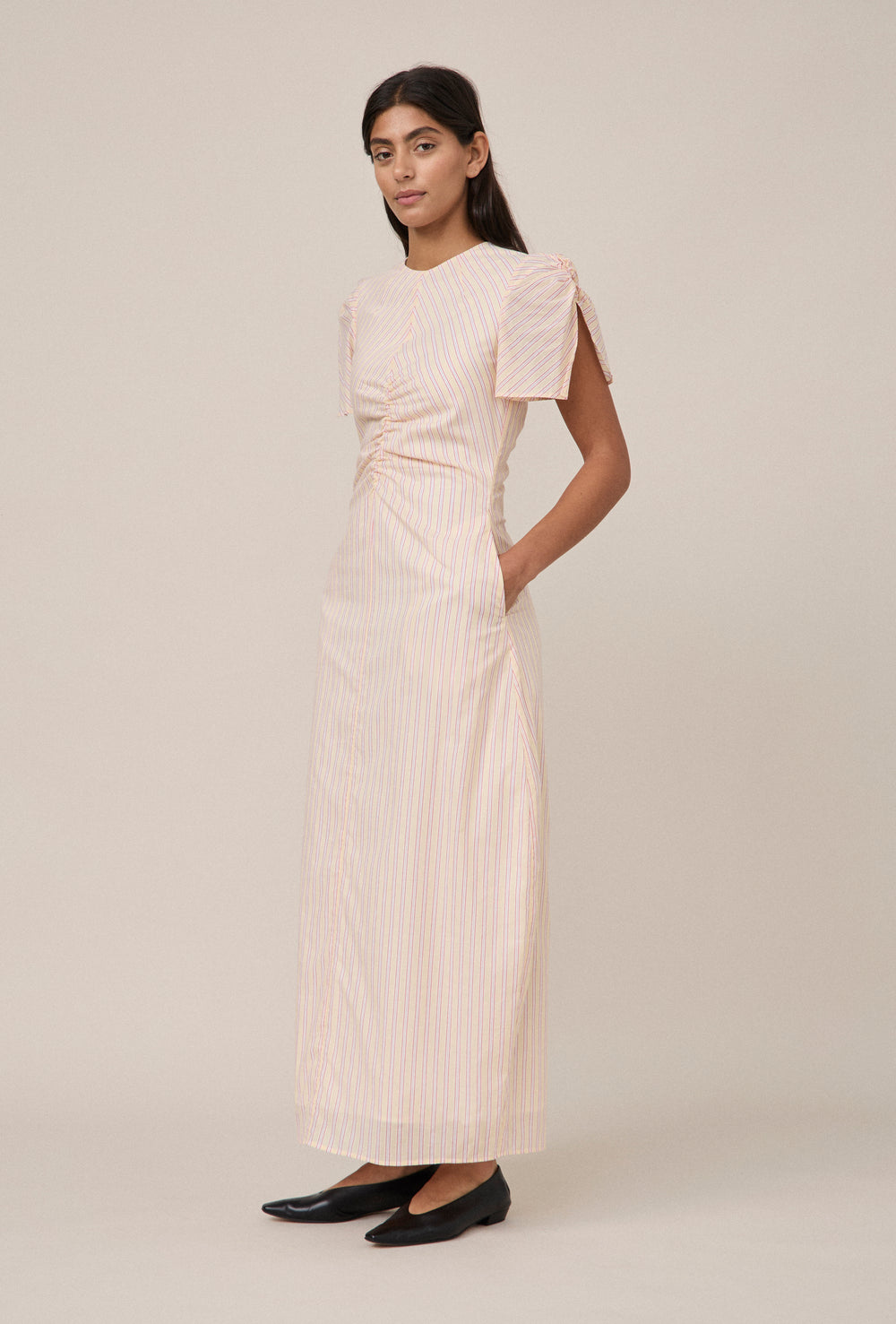 Morning Sun Dress Stripe