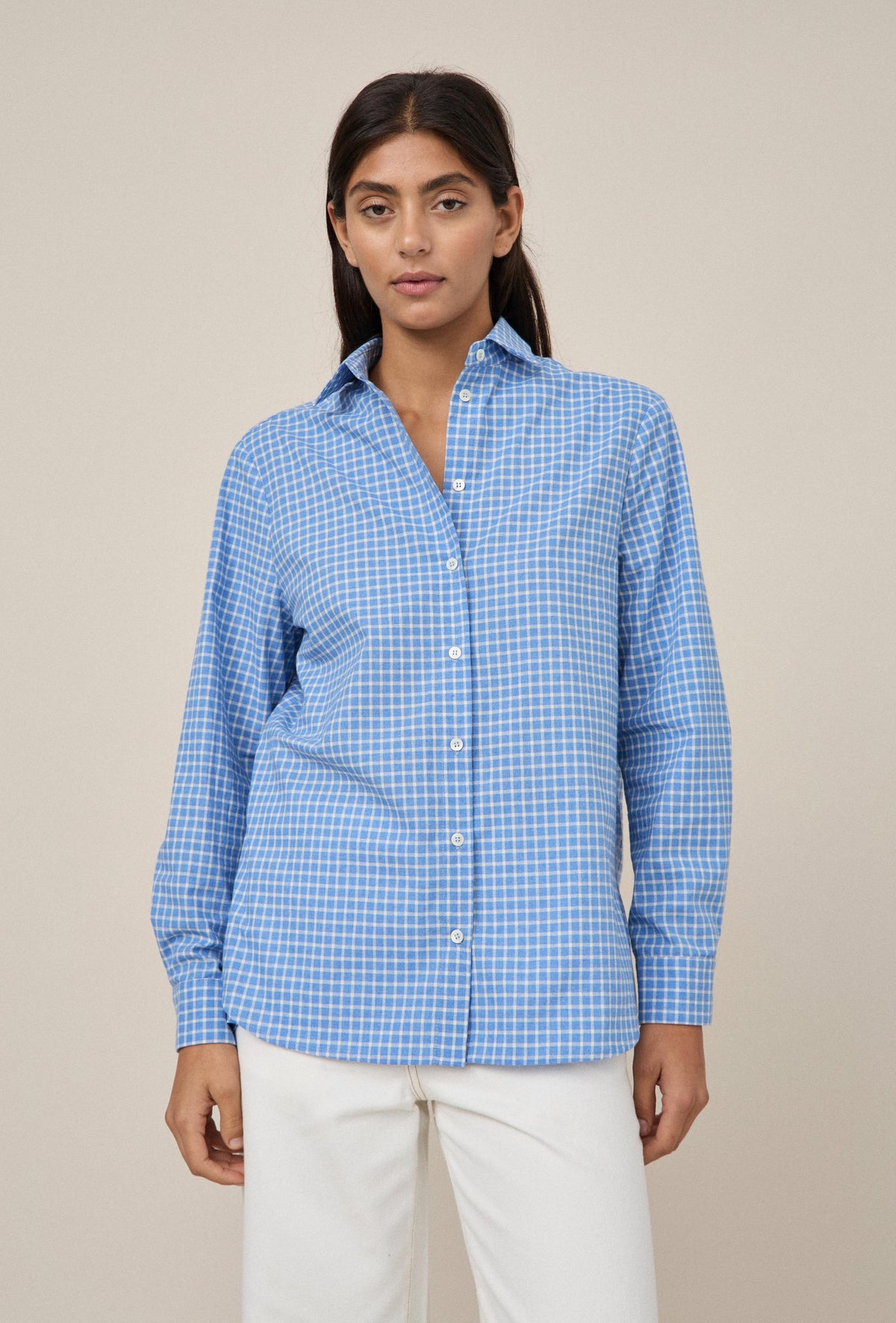 Signature Shirt Blue Check