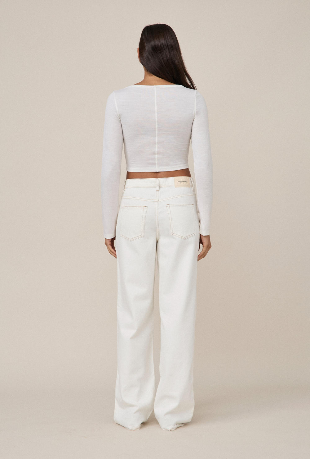 Long Sleeve Merino Crop