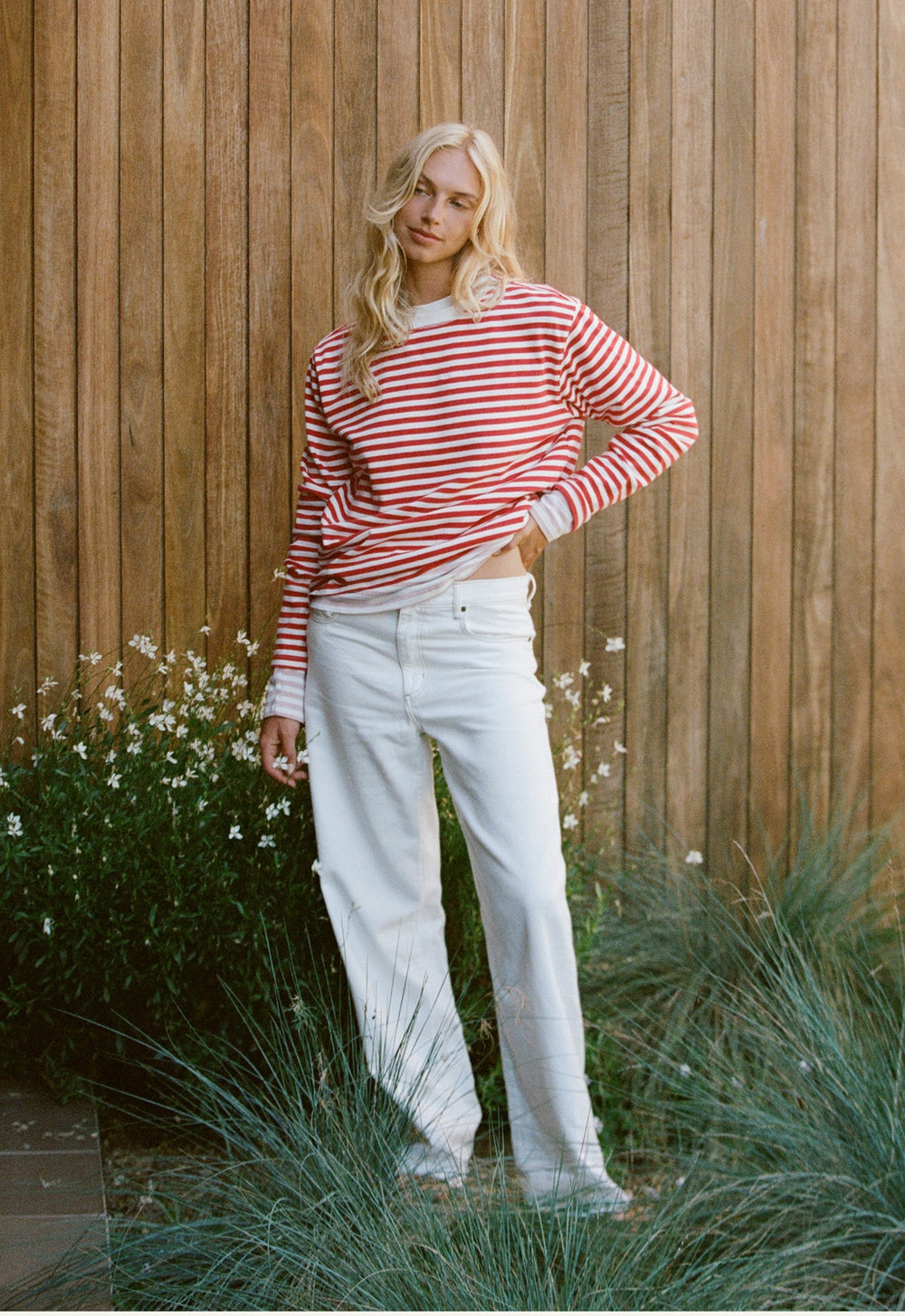 Long Sleeve Breton Tee