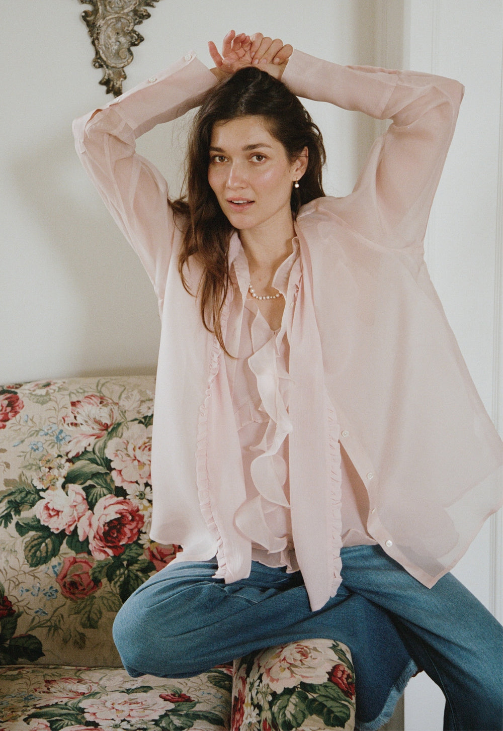 You Remind Me Of A Sunday Shirt-Blush Milk