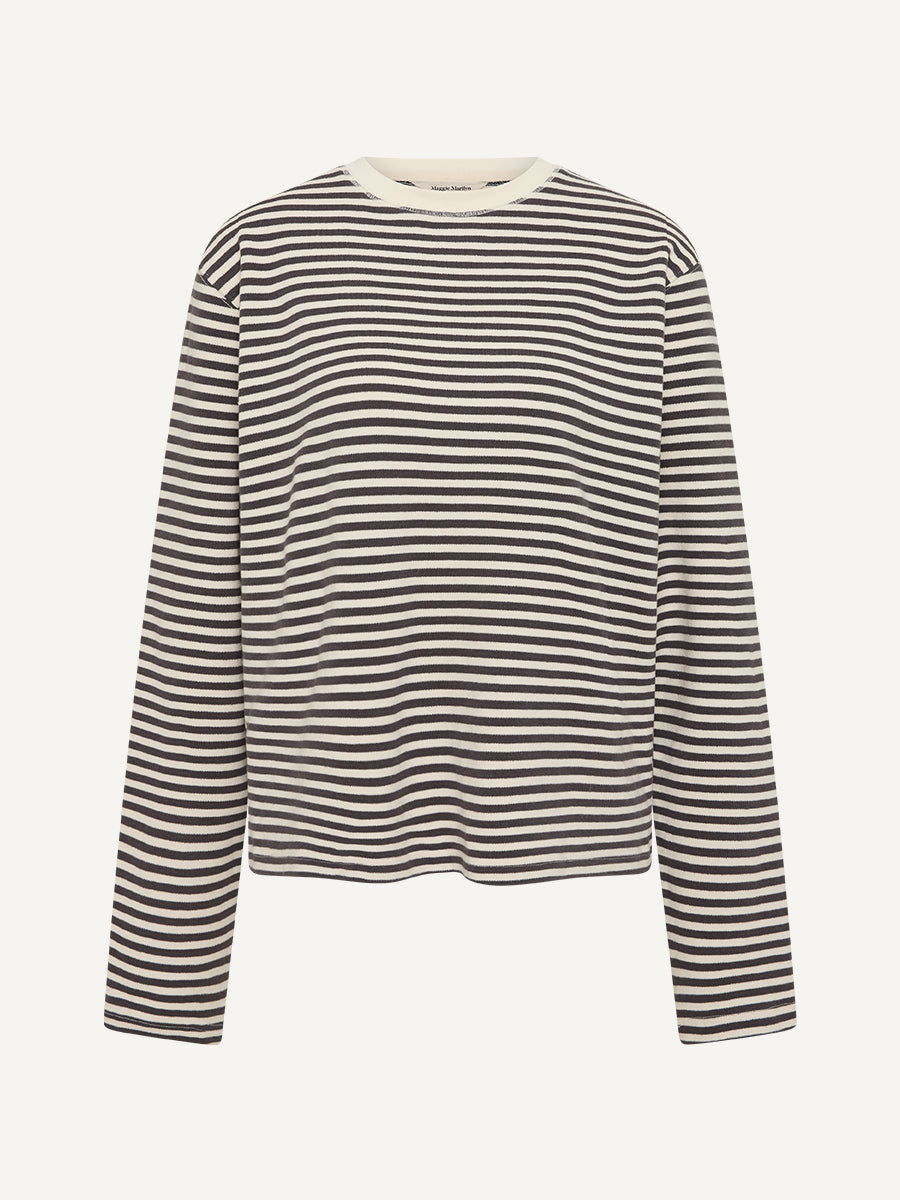 Long Sleeve Breton Pullover