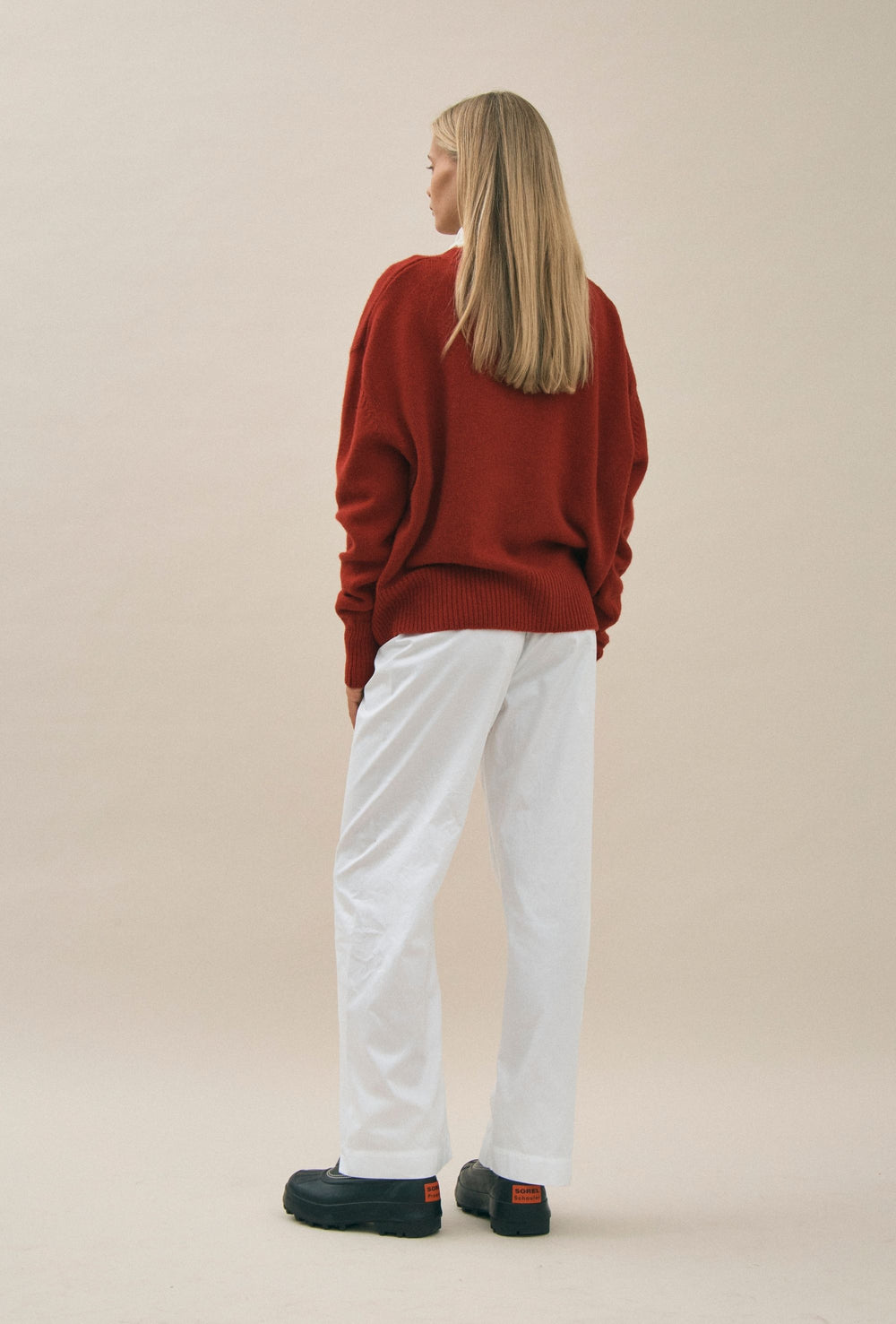 Cotton Boyfriend Pants