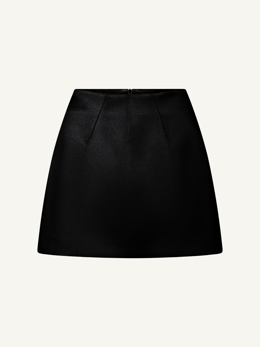 Satin Mini Skirt