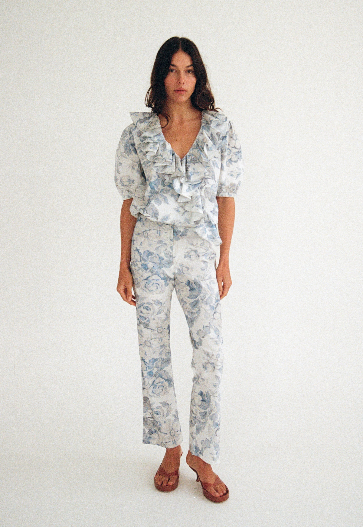 Keep Your Edges Soft Short-Sleeve Blouse