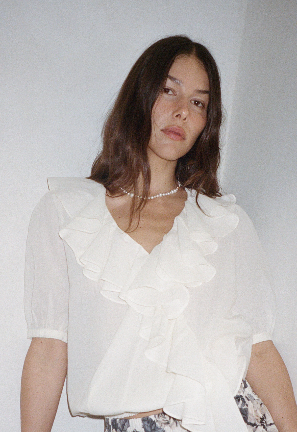 Keep Your Edges Soft Short-Sleeve Blouse