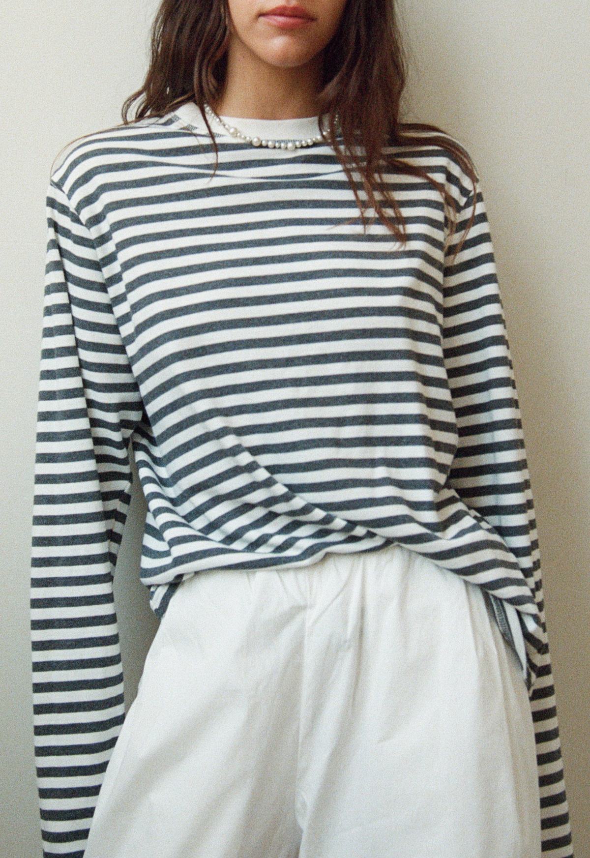 Long Sleeve Breton Tee