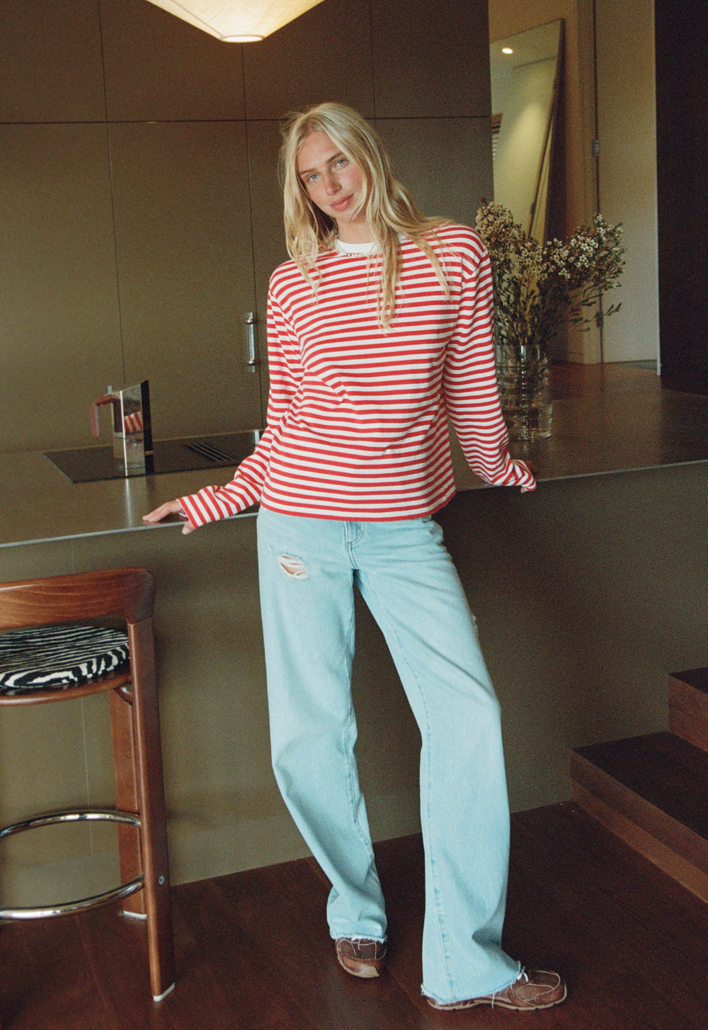 Long Sleeve Breton Tee