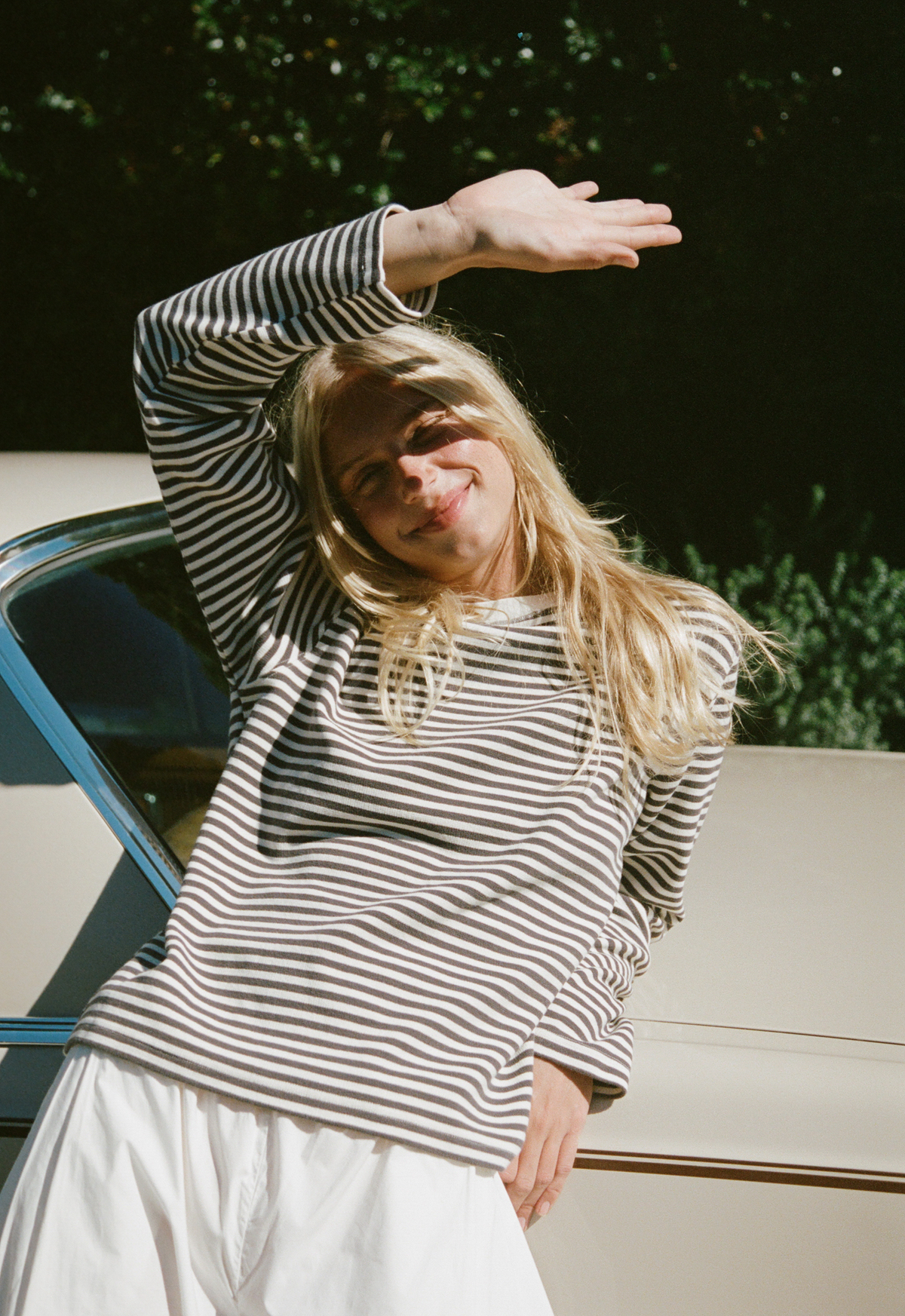 Long Sleeve Breton Pullover