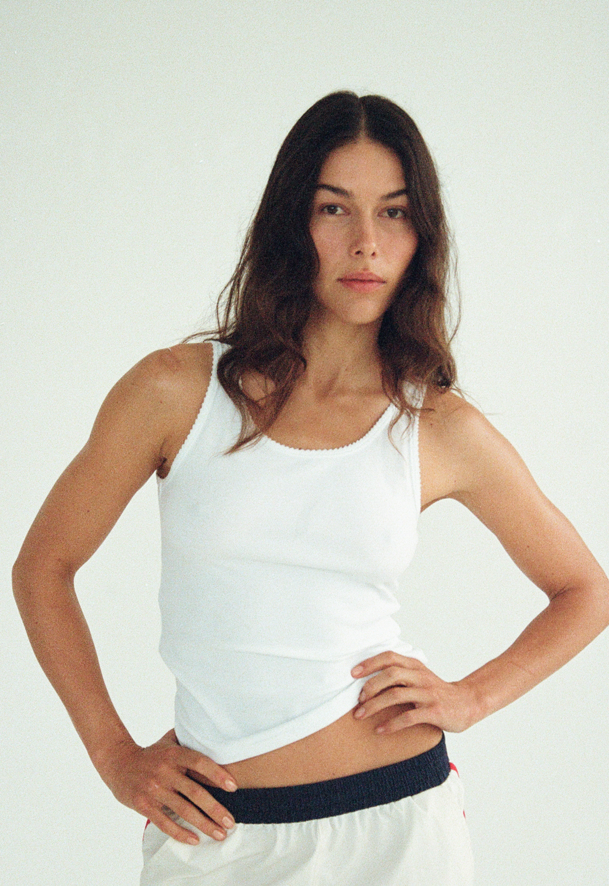 Scallop Edge Singlet